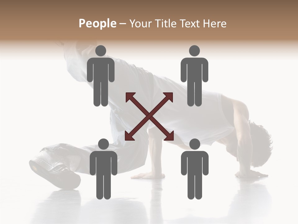 Performance Exercise Male PowerPoint Template