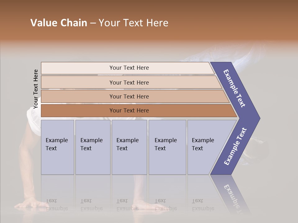 Sport Breakdancer Male PowerPoint Template
