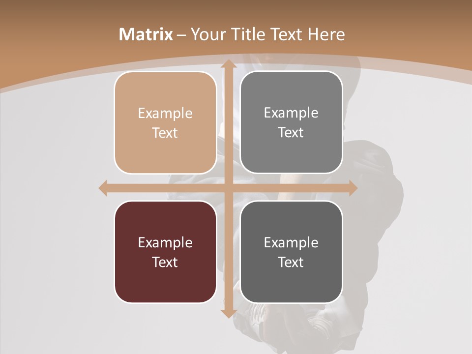 Action Pose Aerobics PowerPoint Template