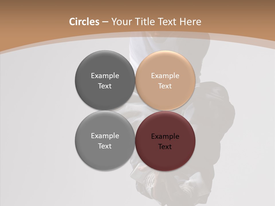 Action Pose Aerobics PowerPoint Template