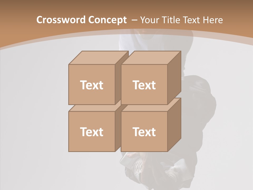 Action Pose Aerobics PowerPoint Template