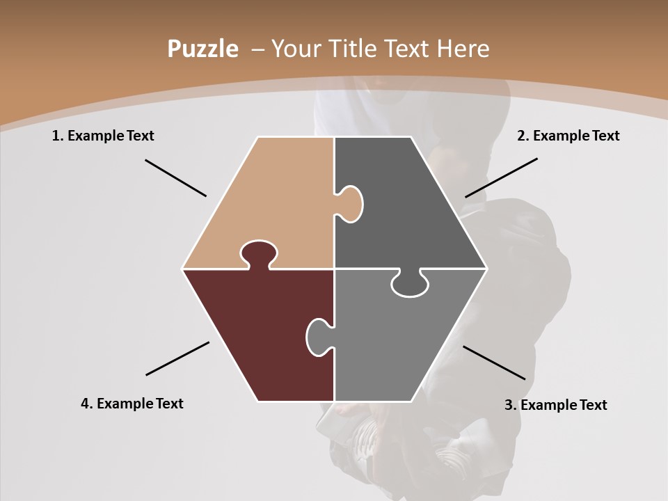 Action Pose Aerobics PowerPoint Template