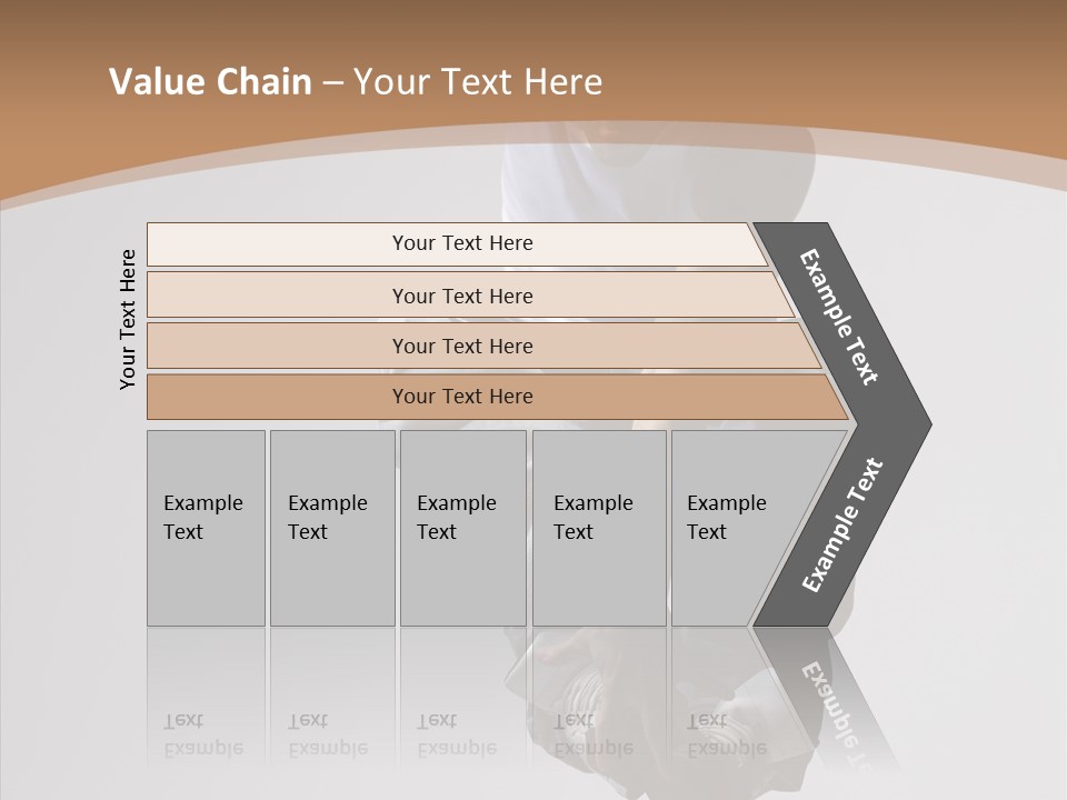 Action Pose Aerobics PowerPoint Template