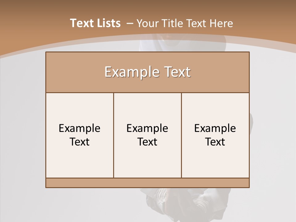 Action Pose Aerobics PowerPoint Template