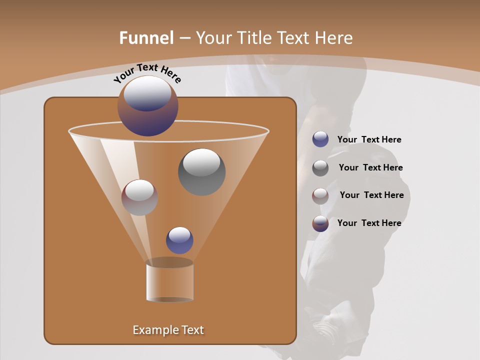 Action Pose Aerobics PowerPoint Template