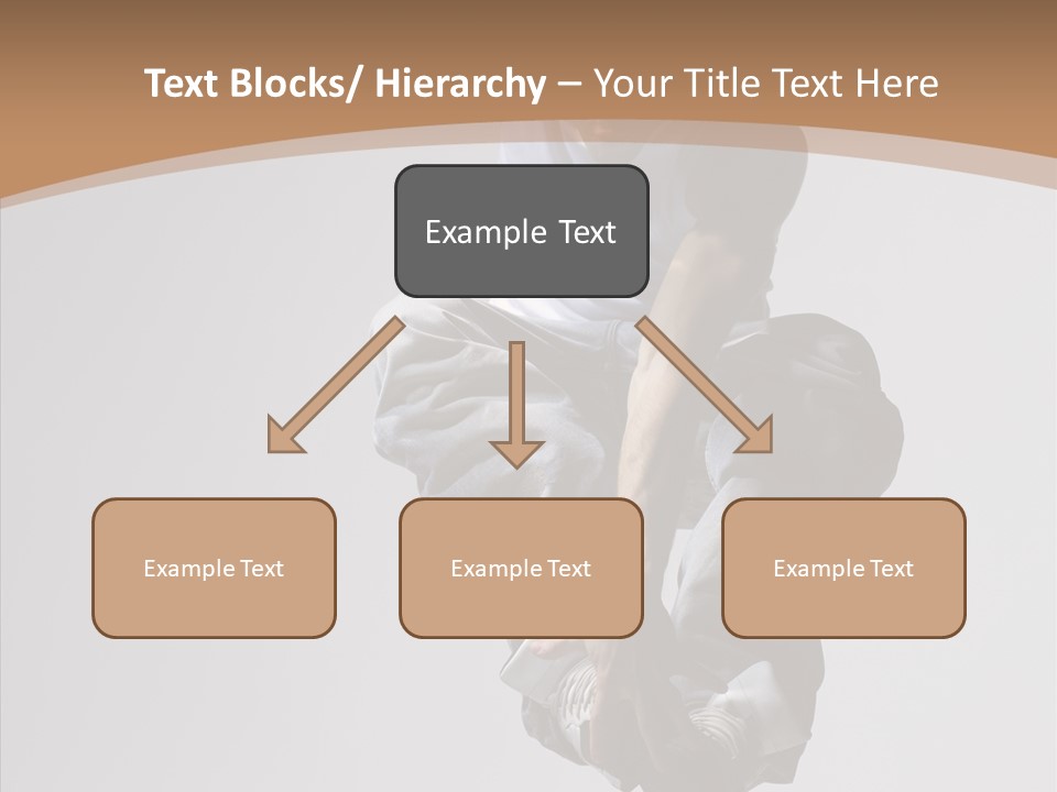 Action Pose Aerobics PowerPoint Template