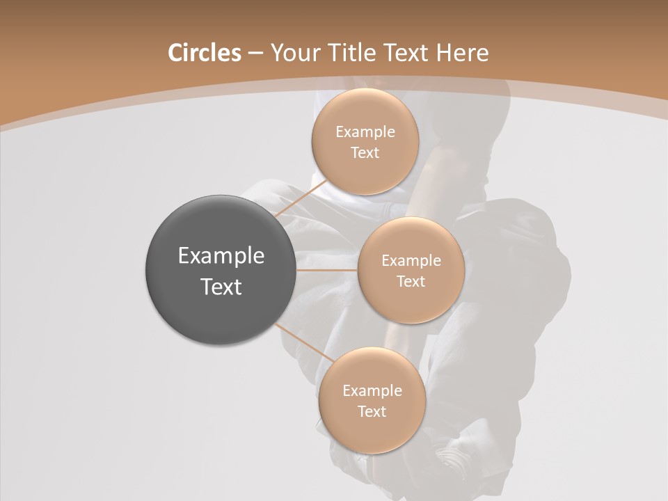 Action Pose Aerobics PowerPoint Template