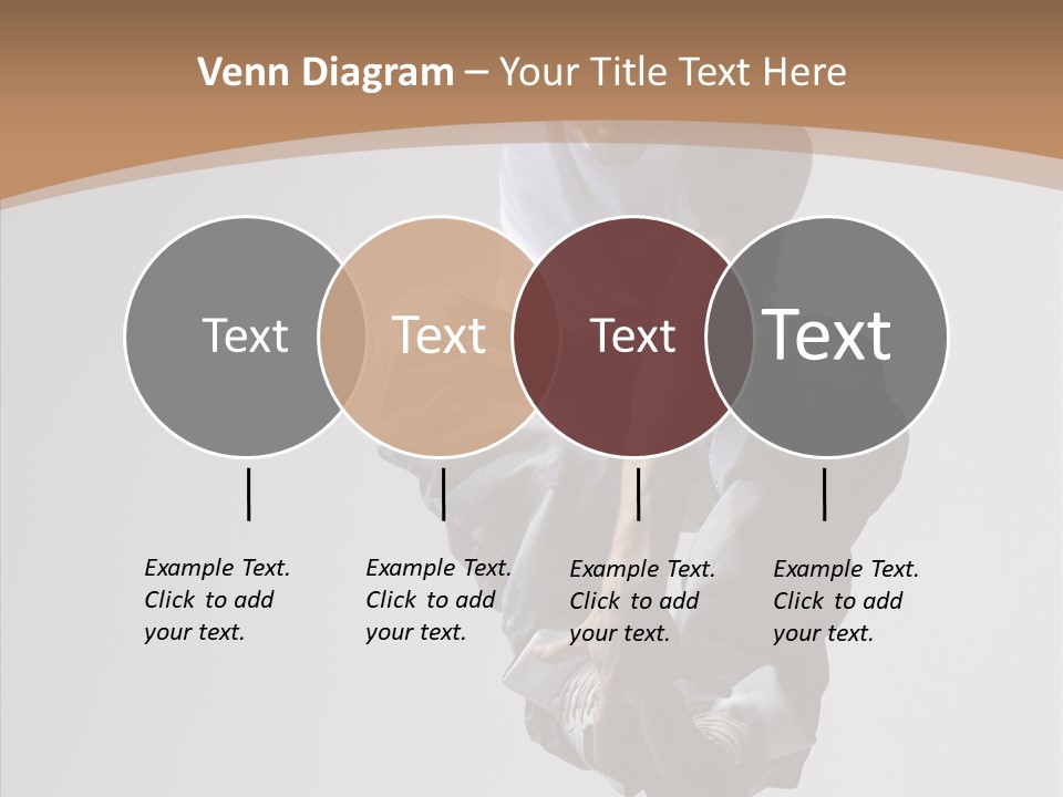 Action Pose Aerobics PowerPoint Template