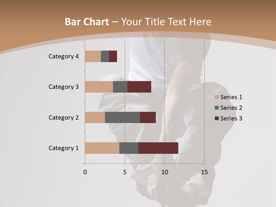 Action Pose Aerobics PowerPoint Template