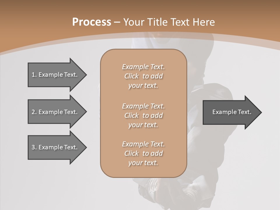 Action Pose Aerobics PowerPoint Template