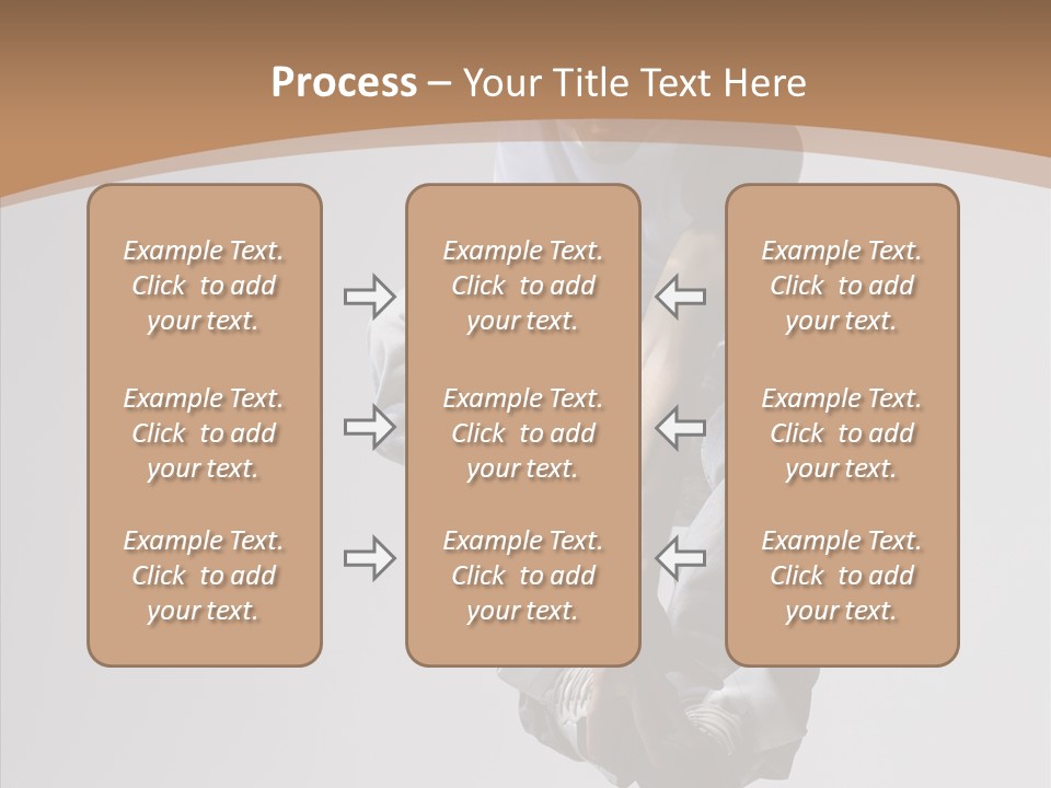 Action Pose Aerobics PowerPoint Template