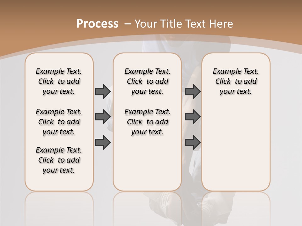 Action Pose Aerobics PowerPoint Template