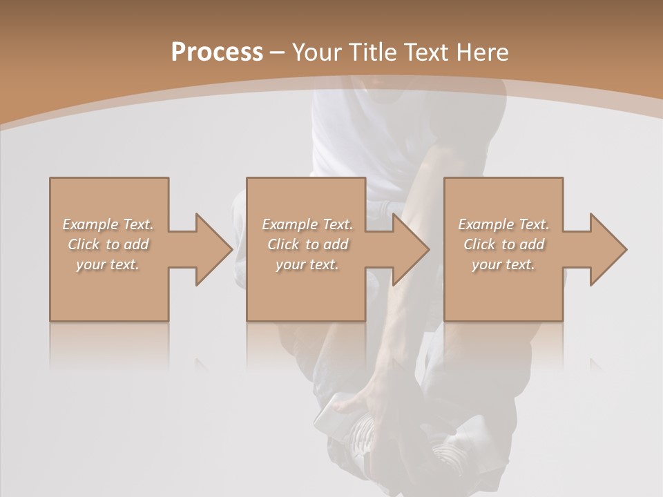 Action Pose Aerobics PowerPoint Template