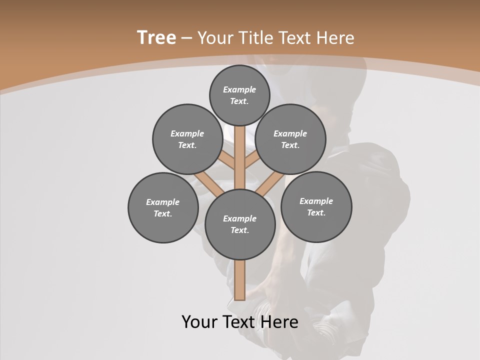 Action Pose Aerobics PowerPoint Template