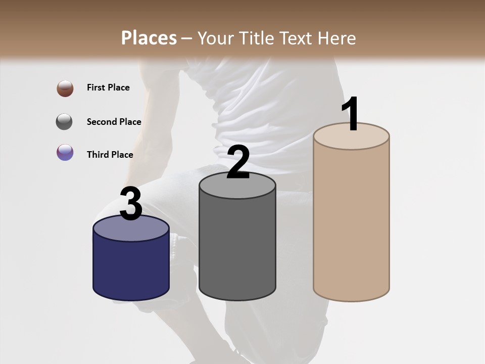 Exercizing Hop Fly PowerPoint Template