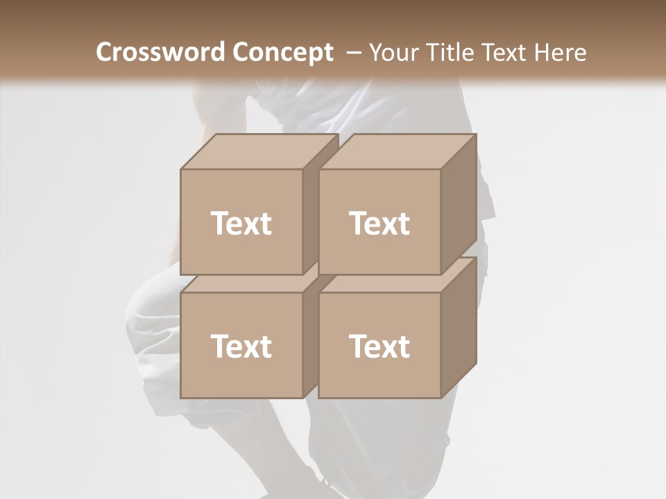 Exercizing Hop Fly PowerPoint Template