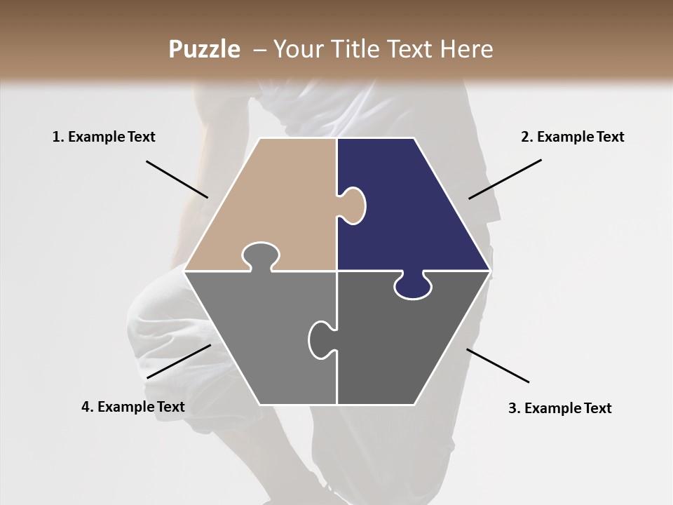 Exercizing Hop Fly PowerPoint Template