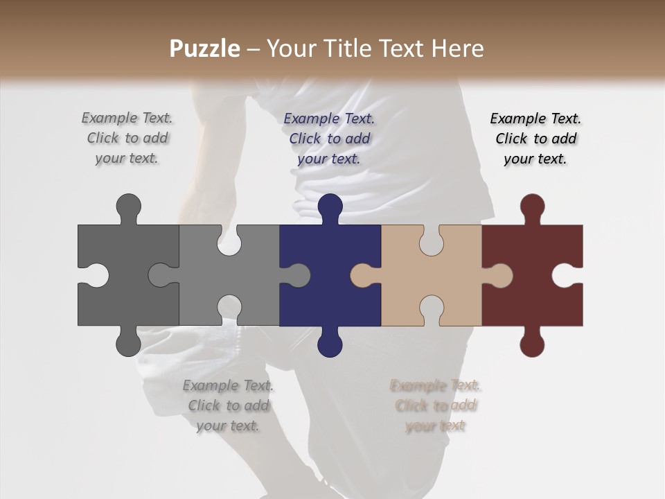 Exercizing Hop Fly PowerPoint Template