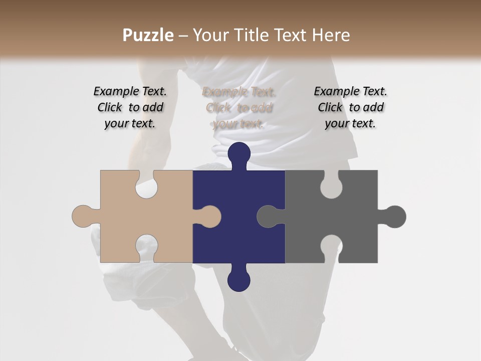 Exercizing Hop Fly PowerPoint Template