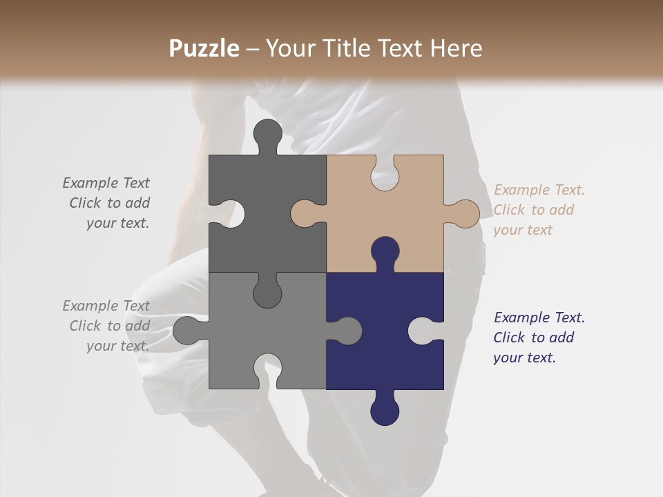 Exercizing Hop Fly PowerPoint Template