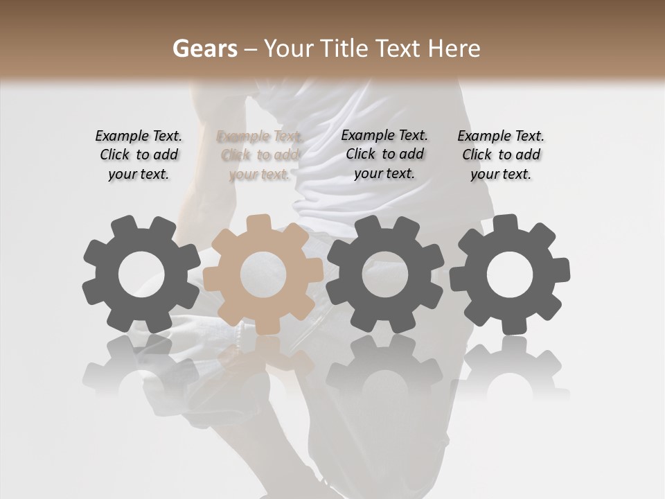 Exercizing Hop Fly PowerPoint Template