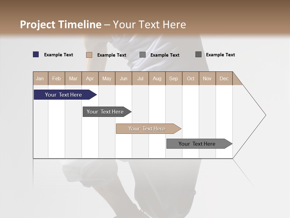 Exercizing Hop Fly PowerPoint Template