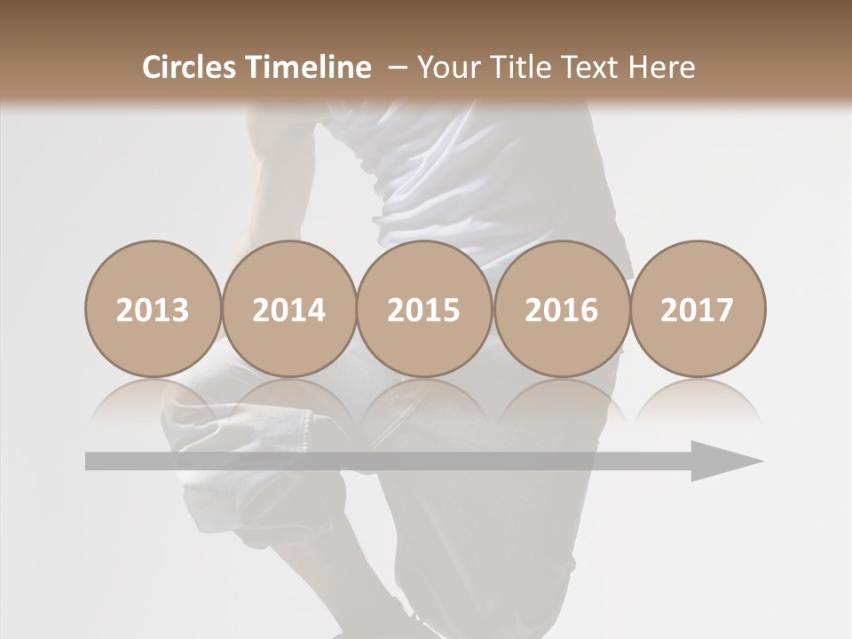 Exercizing Hop Fly PowerPoint Template