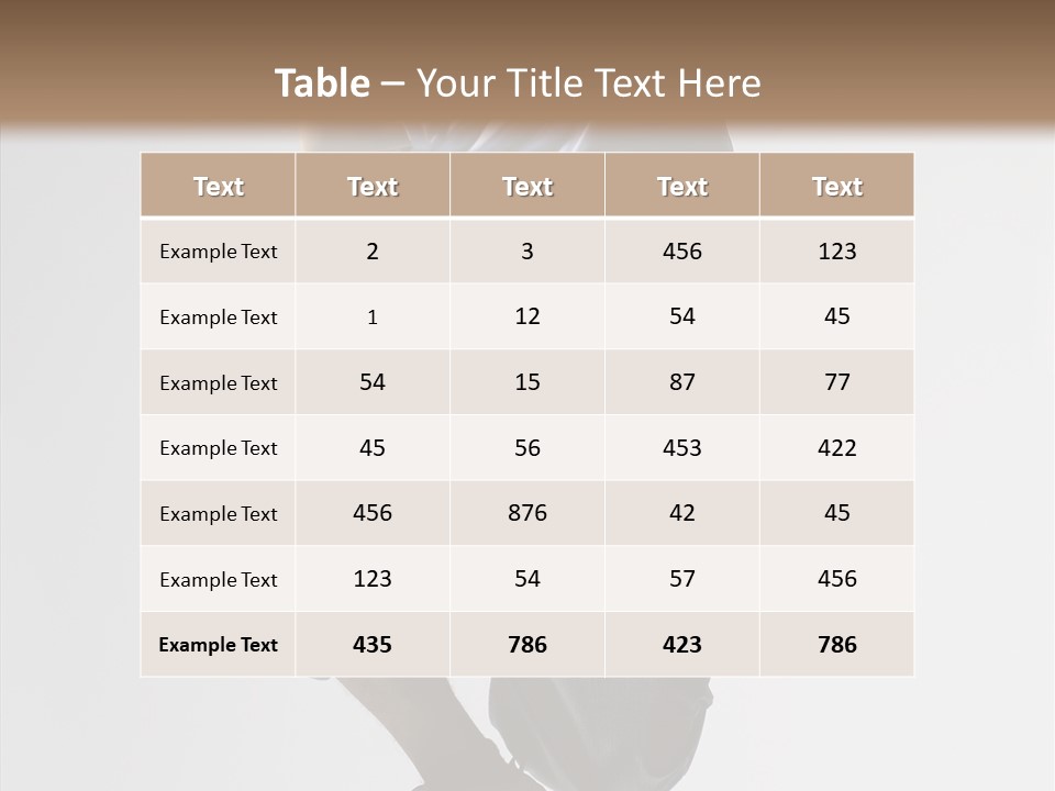 Exercizing Hop Fly PowerPoint Template