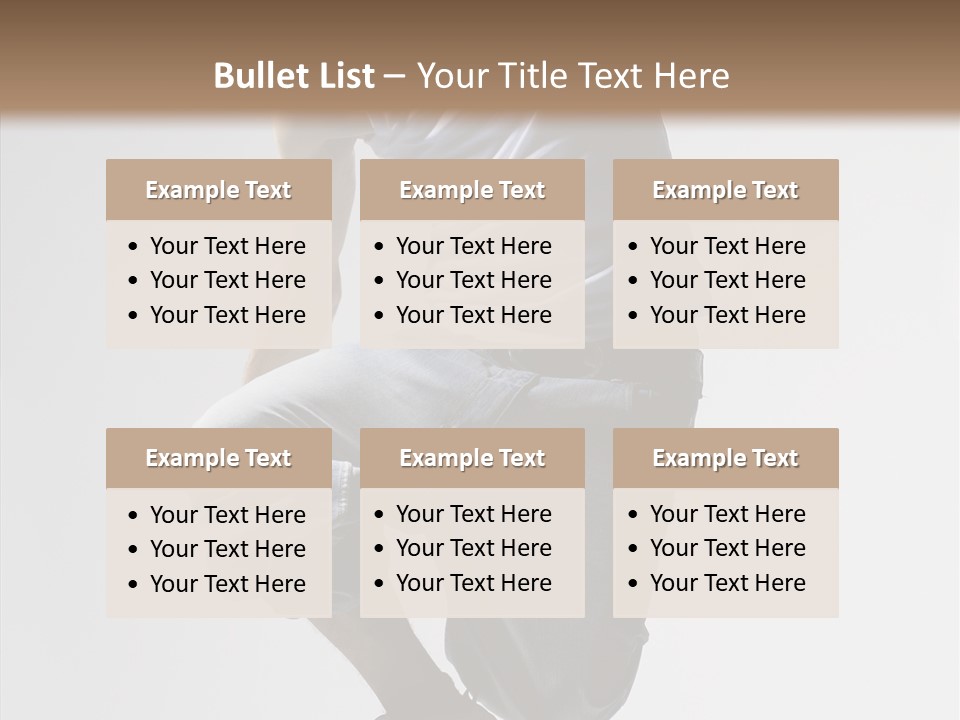 Exercizing Hop Fly PowerPoint Template