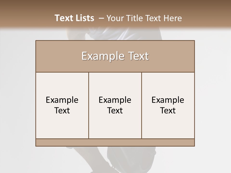 Exercizing Hop Fly PowerPoint Template