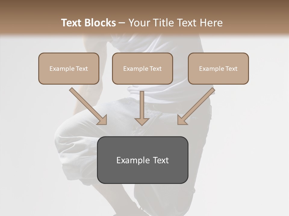 Exercizing Hop Fly PowerPoint Template