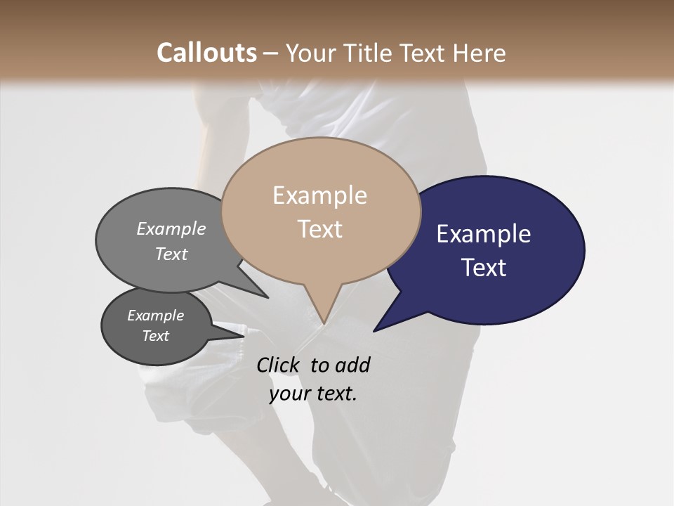 Exercizing Hop Fly PowerPoint Template