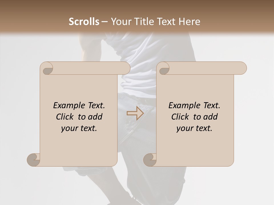 Exercizing Hop Fly PowerPoint Template