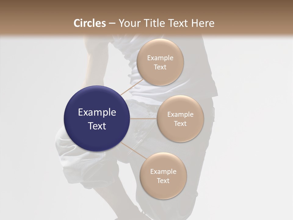 Exercizing Hop Fly PowerPoint Template