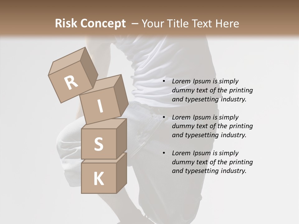 Exercizing Hop Fly PowerPoint Template