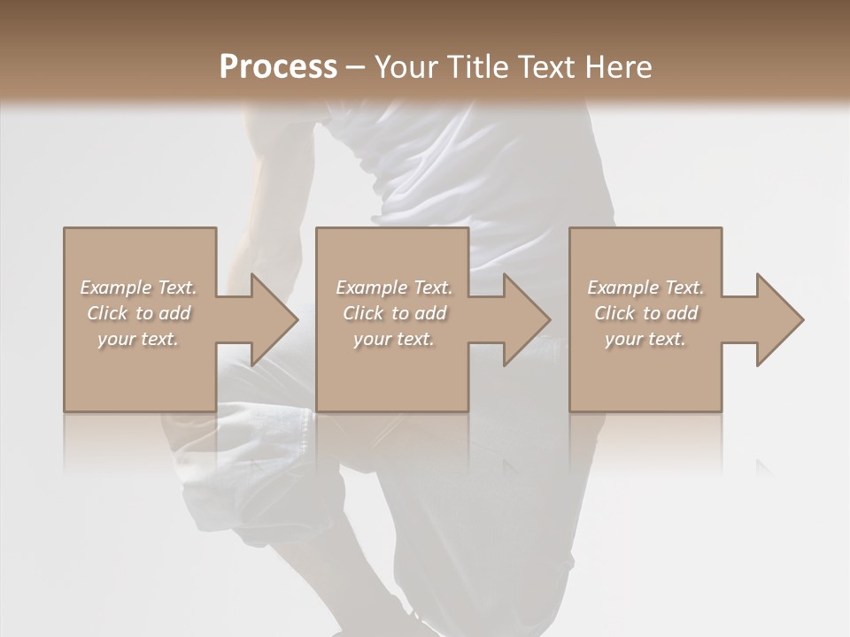 Exercizing Hop Fly PowerPoint Template