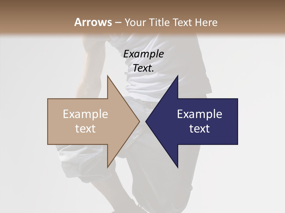 Exercizing Hop Fly PowerPoint Template