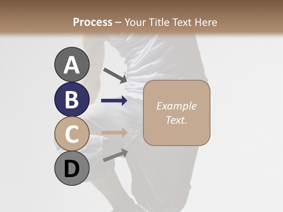 Exercizing Hop Fly PowerPoint Template