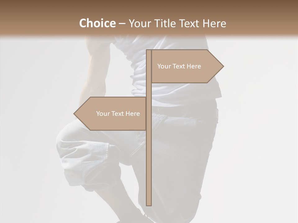 Exercizing Hop Fly PowerPoint Template