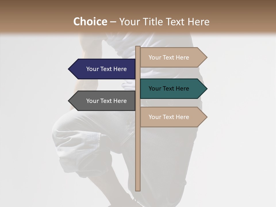 Exercizing Hop Fly PowerPoint Template