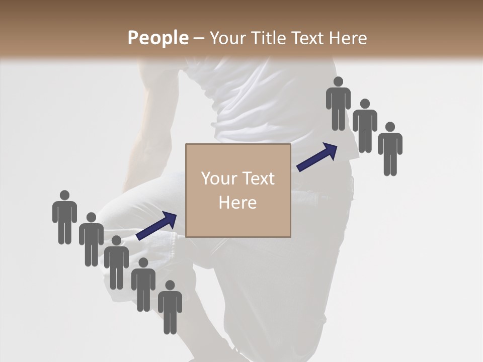 Exercizing Hop Fly PowerPoint Template