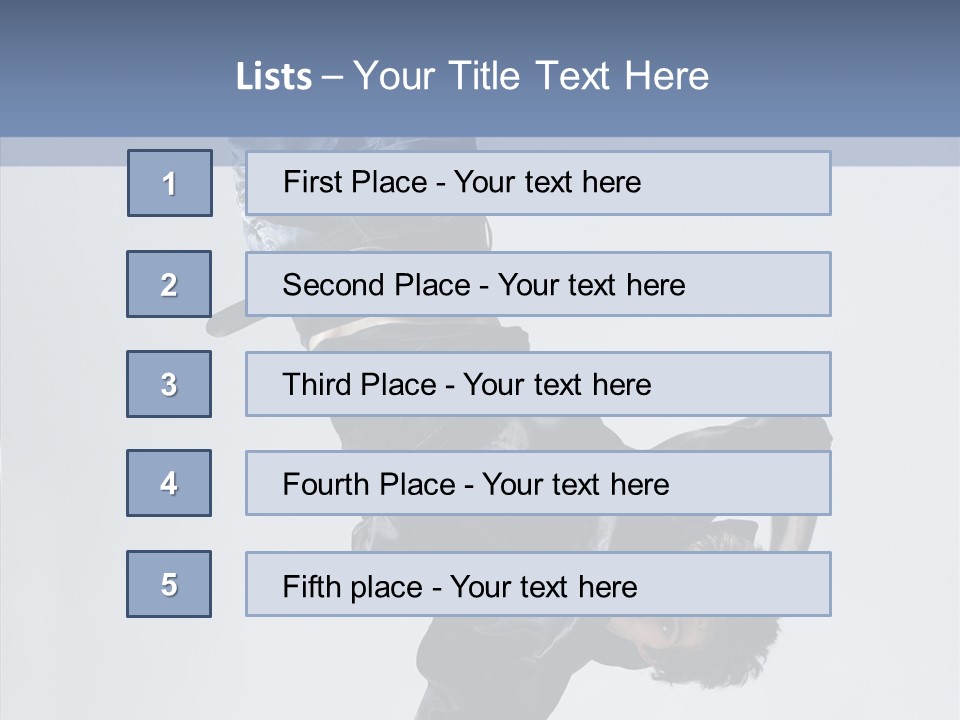 Break Dance Young Modern PowerPoint Template