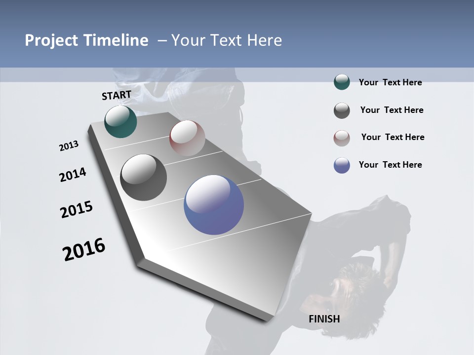Break Dance Young Modern PowerPoint Template