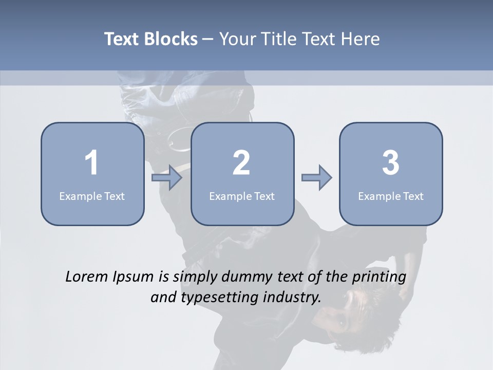 Break Dance Young Modern PowerPoint Template