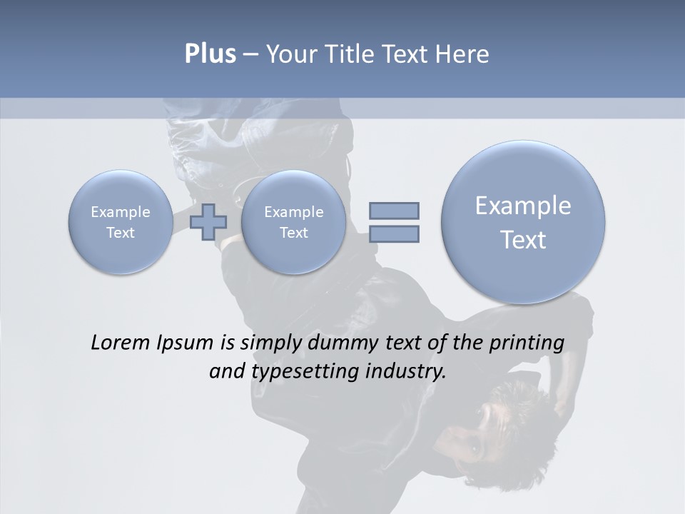 Break Dance Young Modern PowerPoint Template