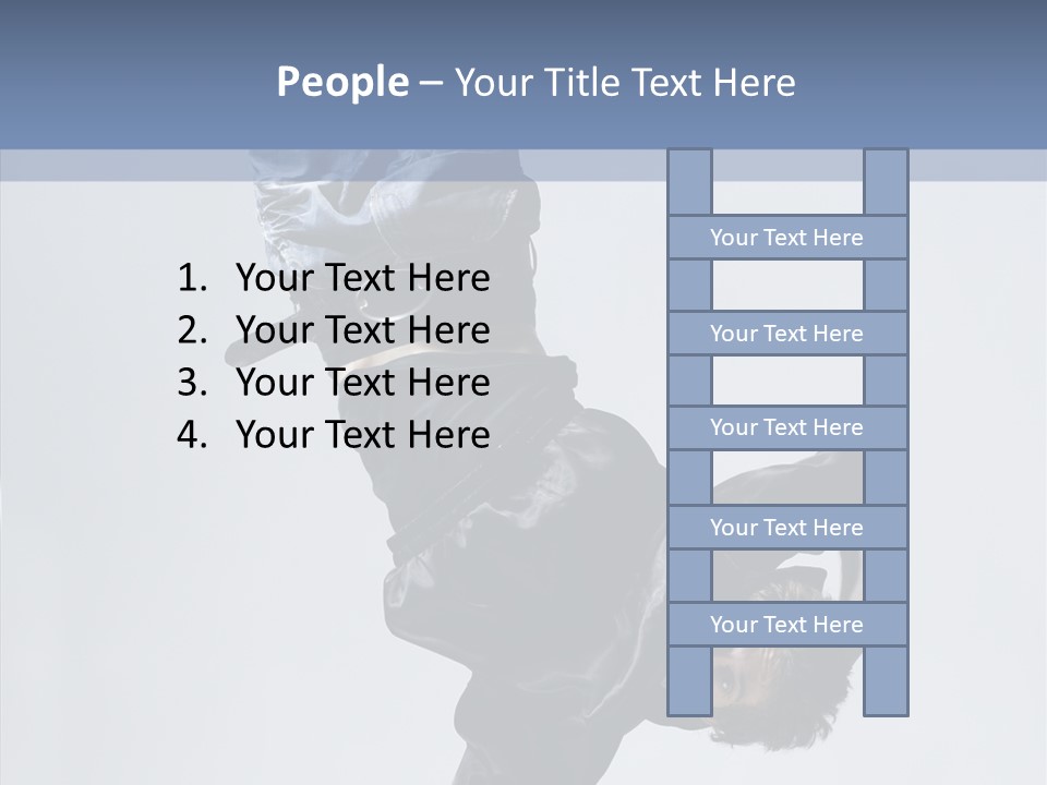 Break Dance Young Modern PowerPoint Template