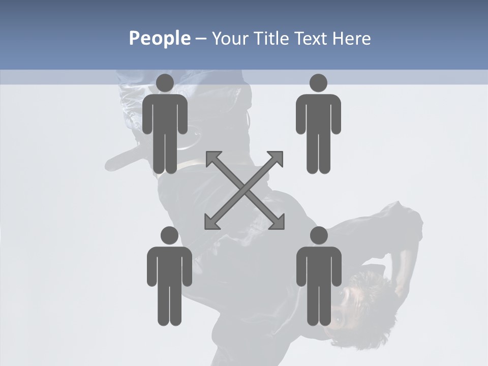 Break Dance Young Modern PowerPoint Template