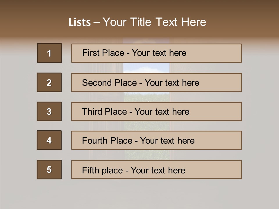 Open Colorful Copy PowerPoint Template