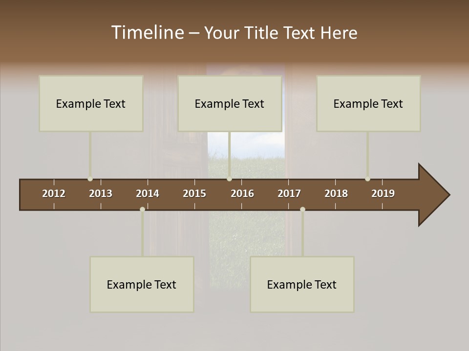 Open Colorful Copy PowerPoint Template