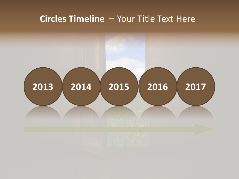 Open Colorful Copy PowerPoint Template